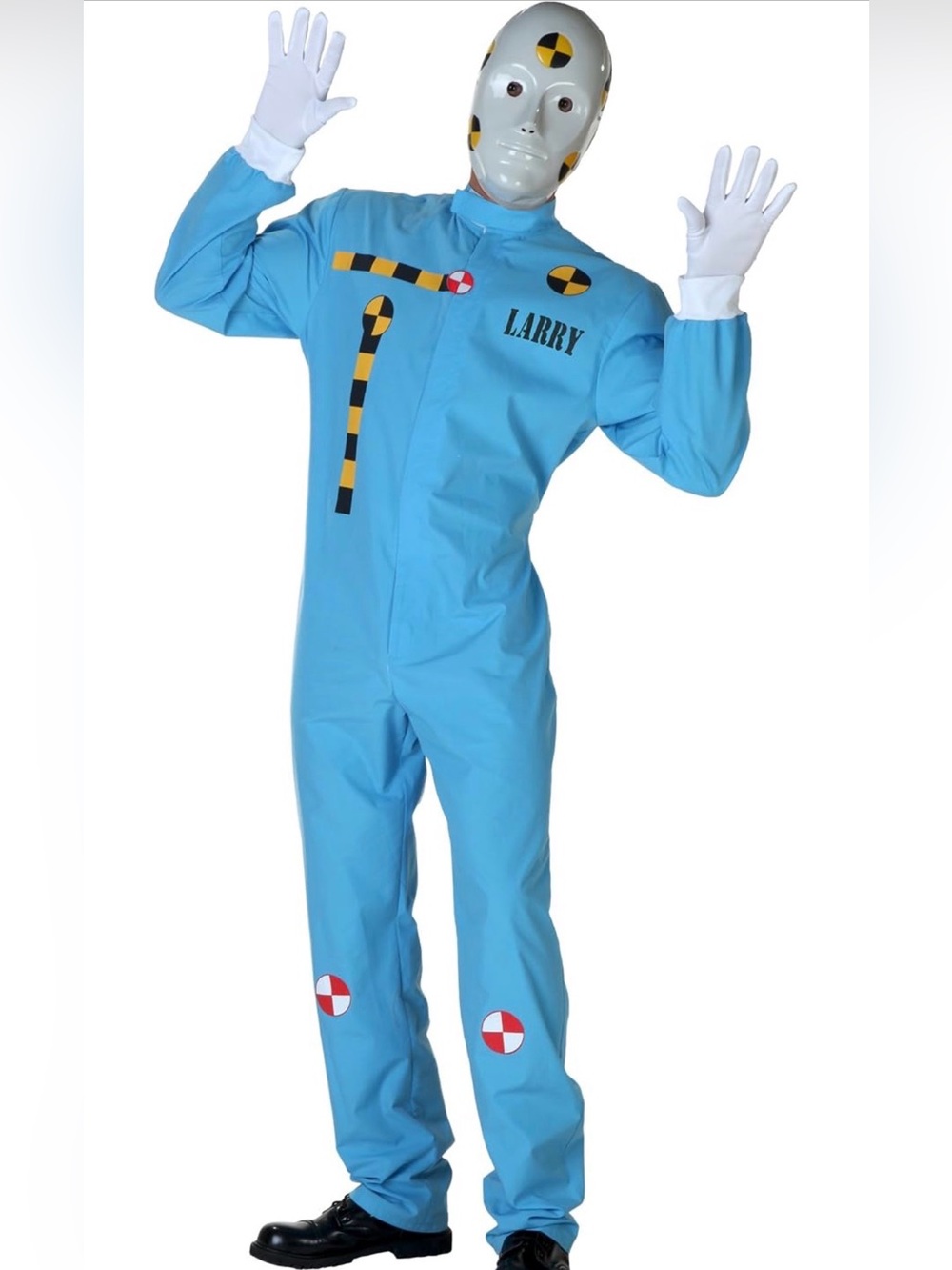 Crash test dummy Halloween costume